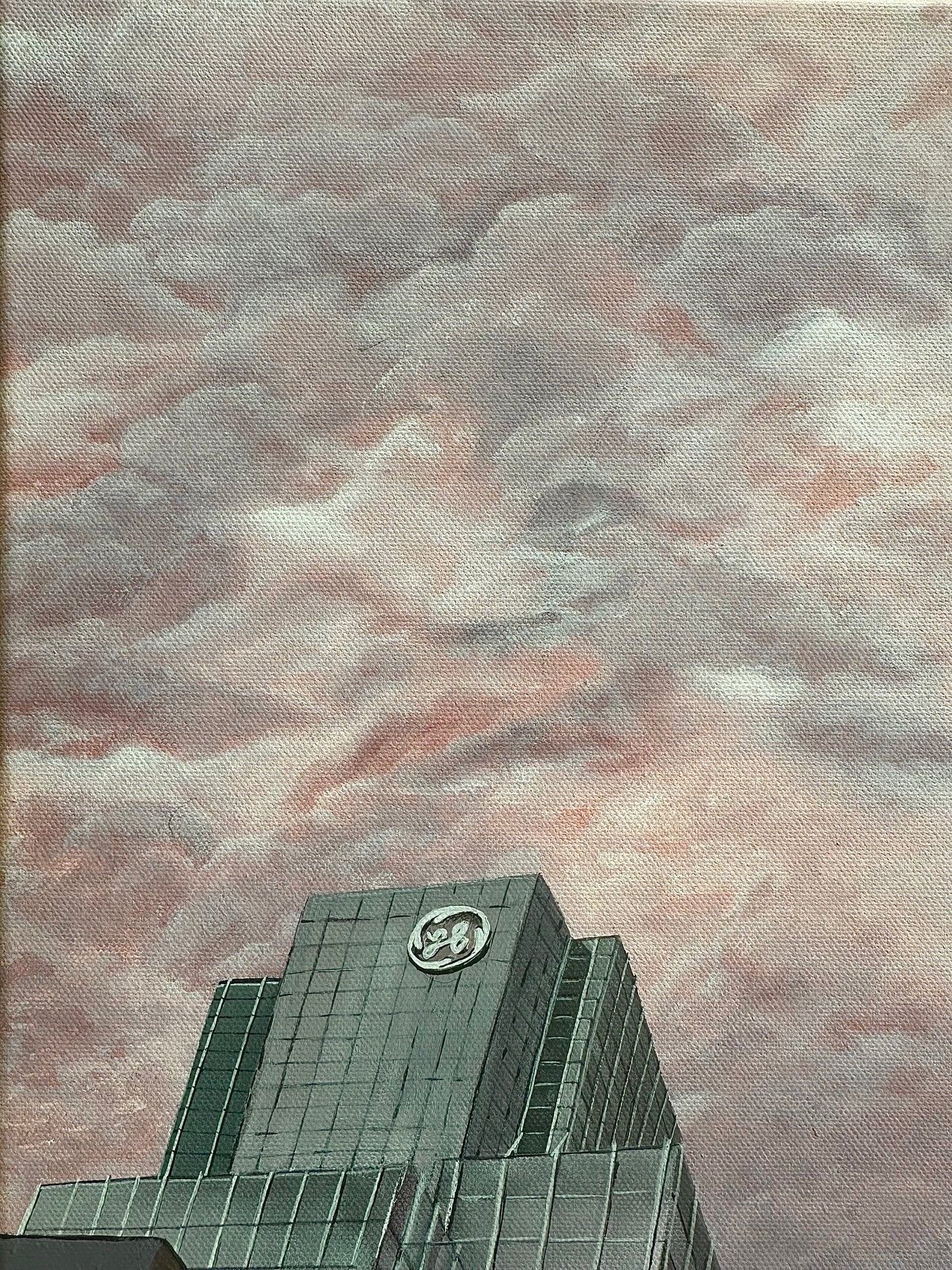 Concrete Jungle vs. Pink Skies 40x60