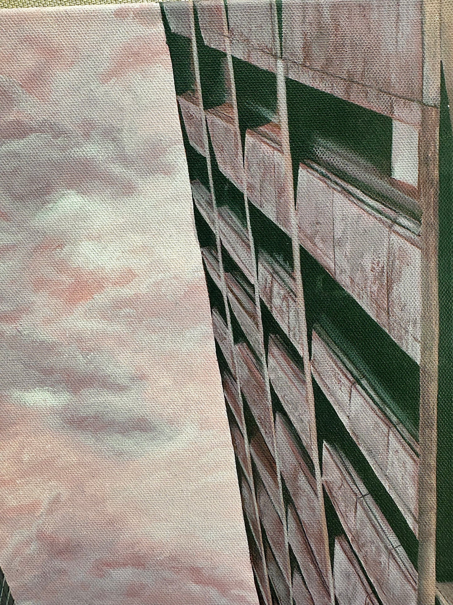 Concrete Jungle vs. Pink Skies 40x60