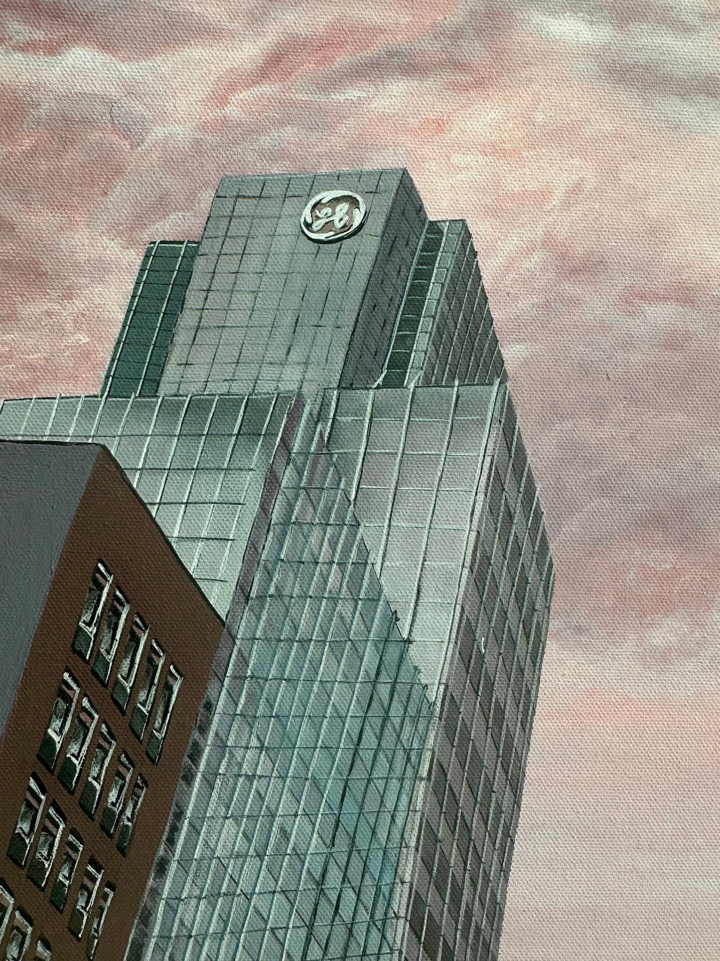 Concrete Jungle vs. Pink Skies 40x60