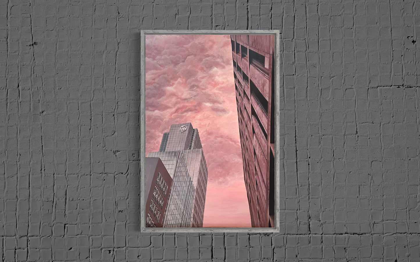 Concrete Jungle vs. Pink Skies 40x60