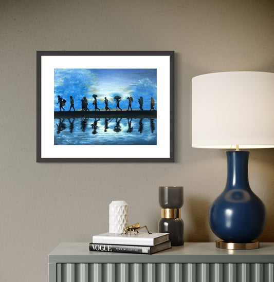 The Flee 40x30